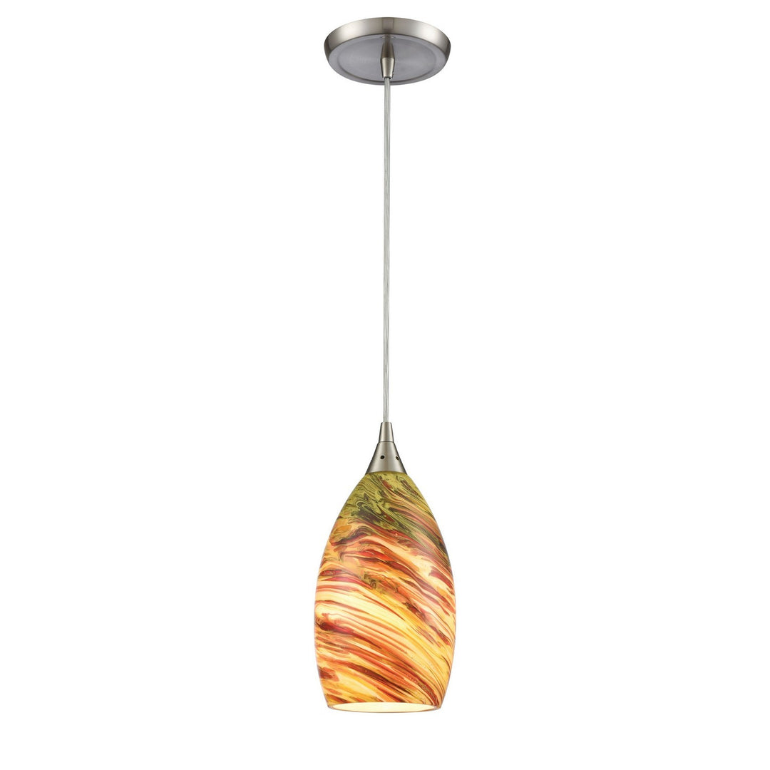 Elk Collanino 10630/1 Pendant Light - Satin Nickel