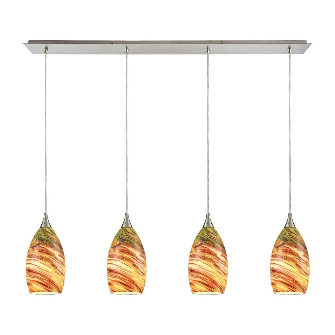 Elk Collanino 10630/4LP Pendant Light - Satin Nickel