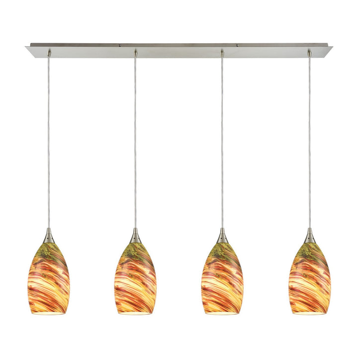 Elk Collanino 10630/4LP Pendant Light - Satin Nickel