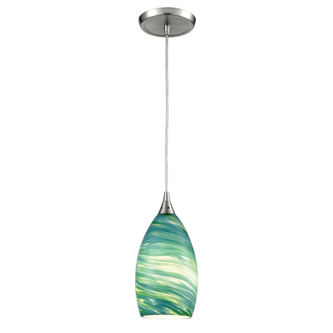 Elk Collanino 10650/1 Pendant Light - Satin Nickel