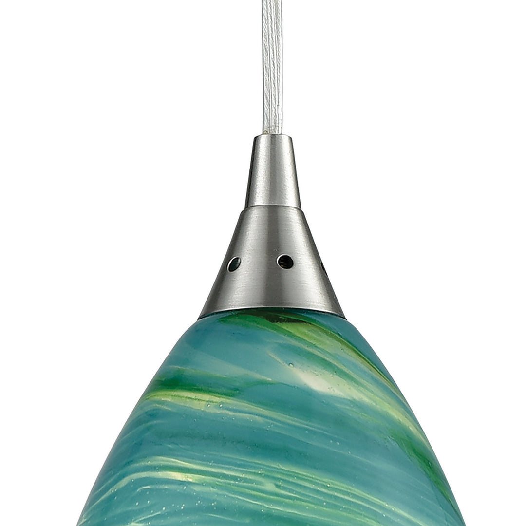 Elk Collanino 10650/3 Pendant Light - Satin Nickel