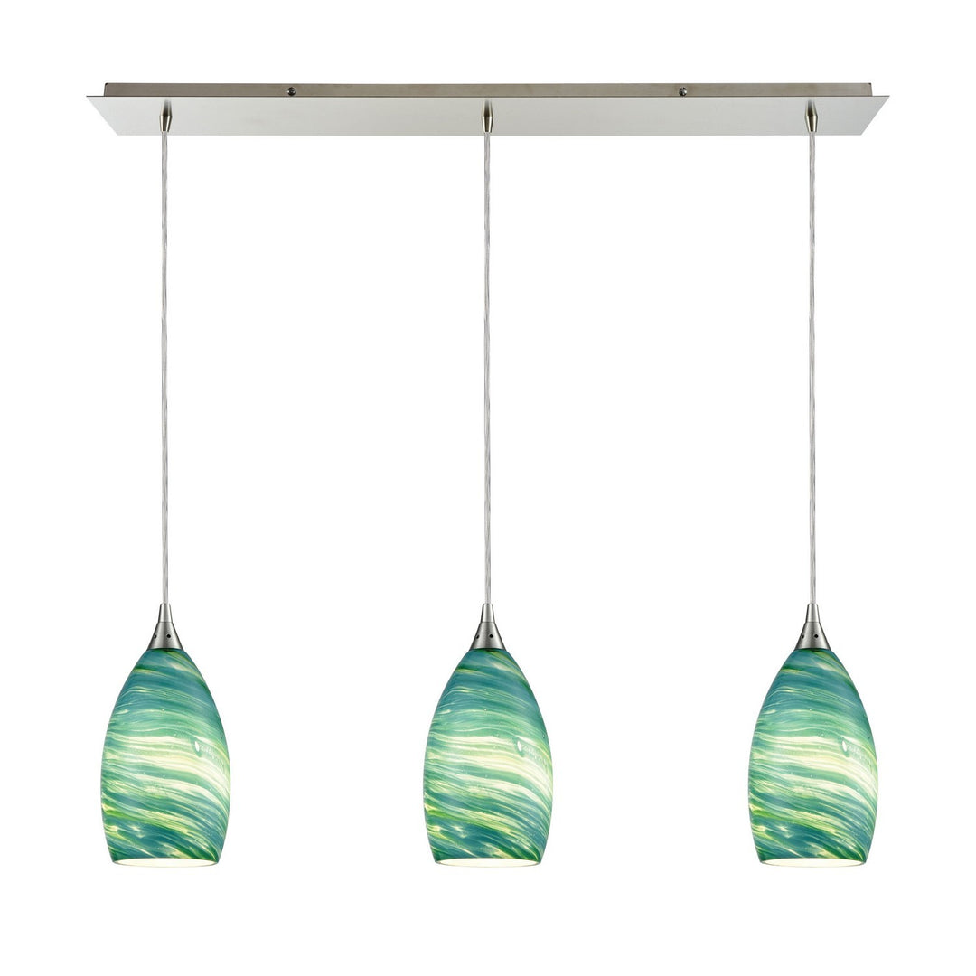 Elk Collanino 10650/3LP Pendant Light - Satin Nickel