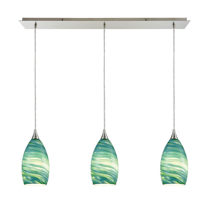 Elk Collanino 10650/3LP Pendant Light - Satin Nickel