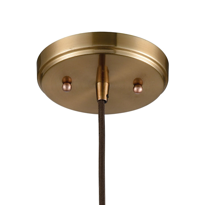 Elk Dragnet 10713/1 Pendant Light - Satin Brass