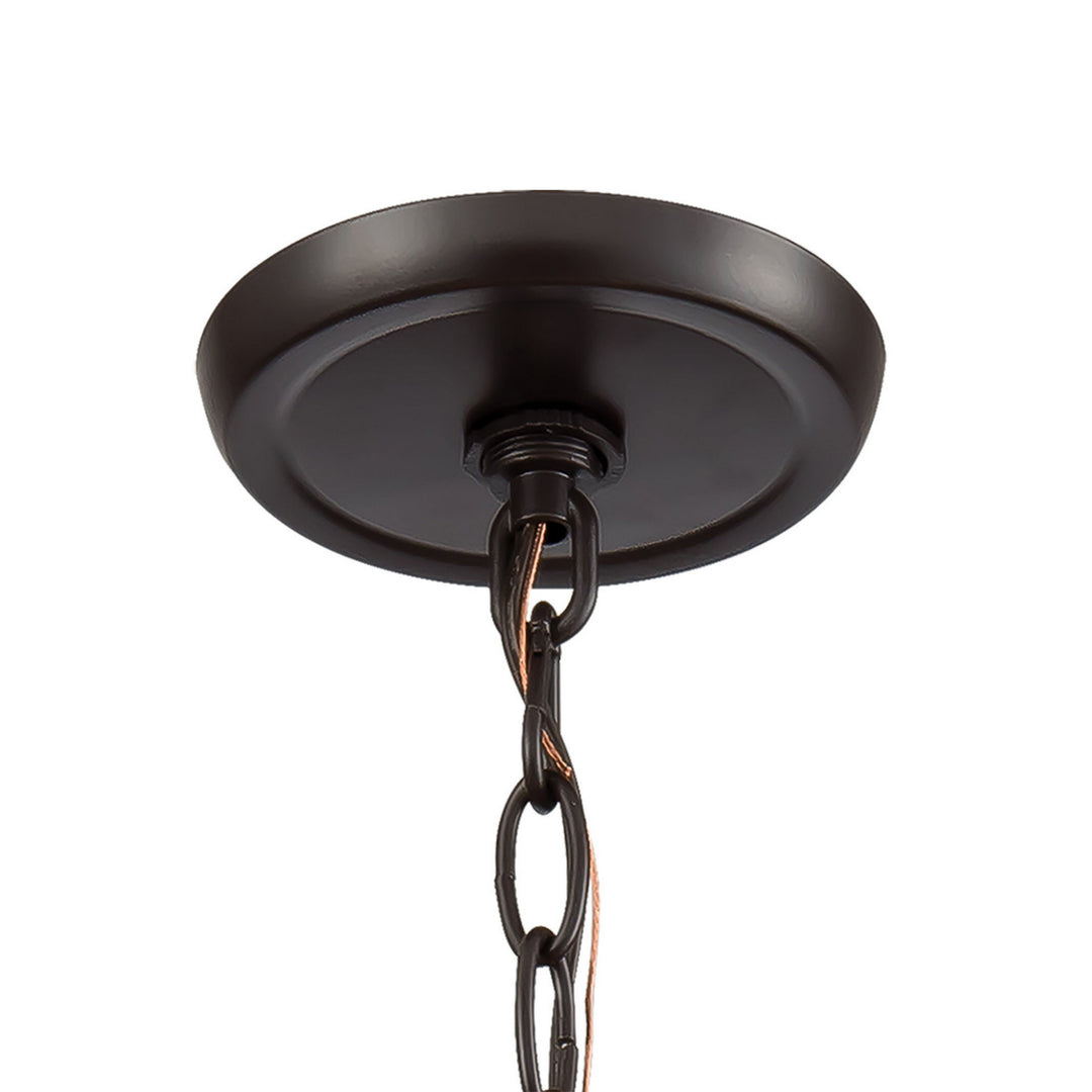 Elk Bamboo Nest 10951/3 Pendant Light - Oil Rubbed Bronze