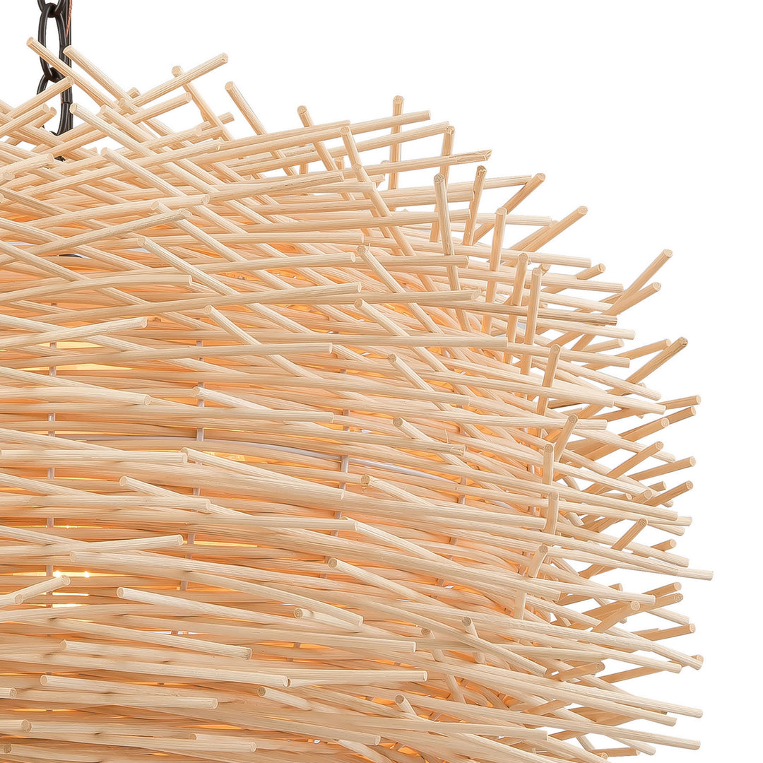Elk Bamboo Nest 10951/3 Pendant Light - Oil Rubbed Bronze