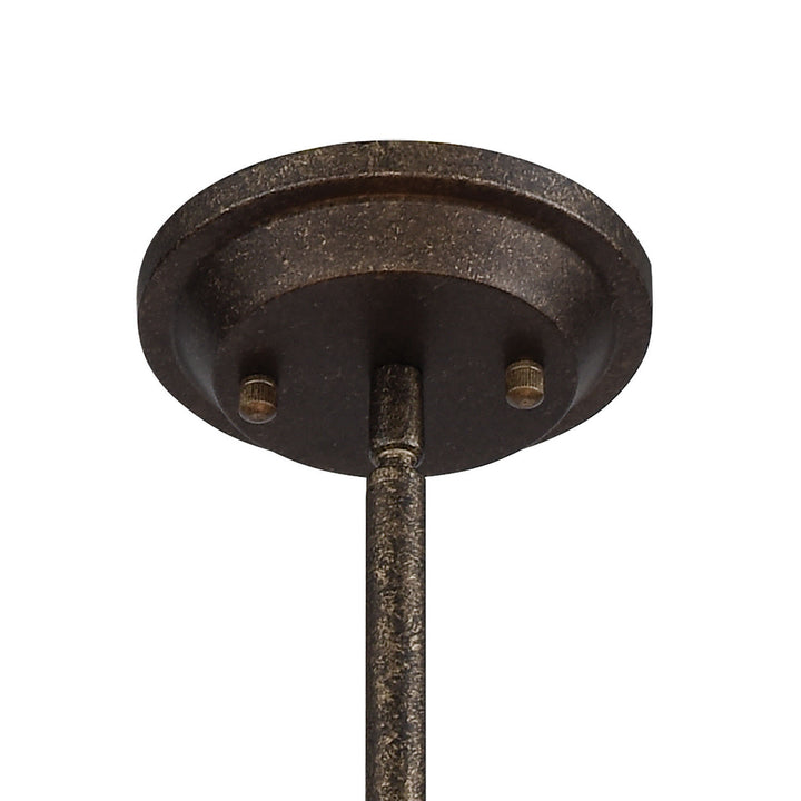 Elk Rosslyn 12154/6 Pendant Light - Mocha