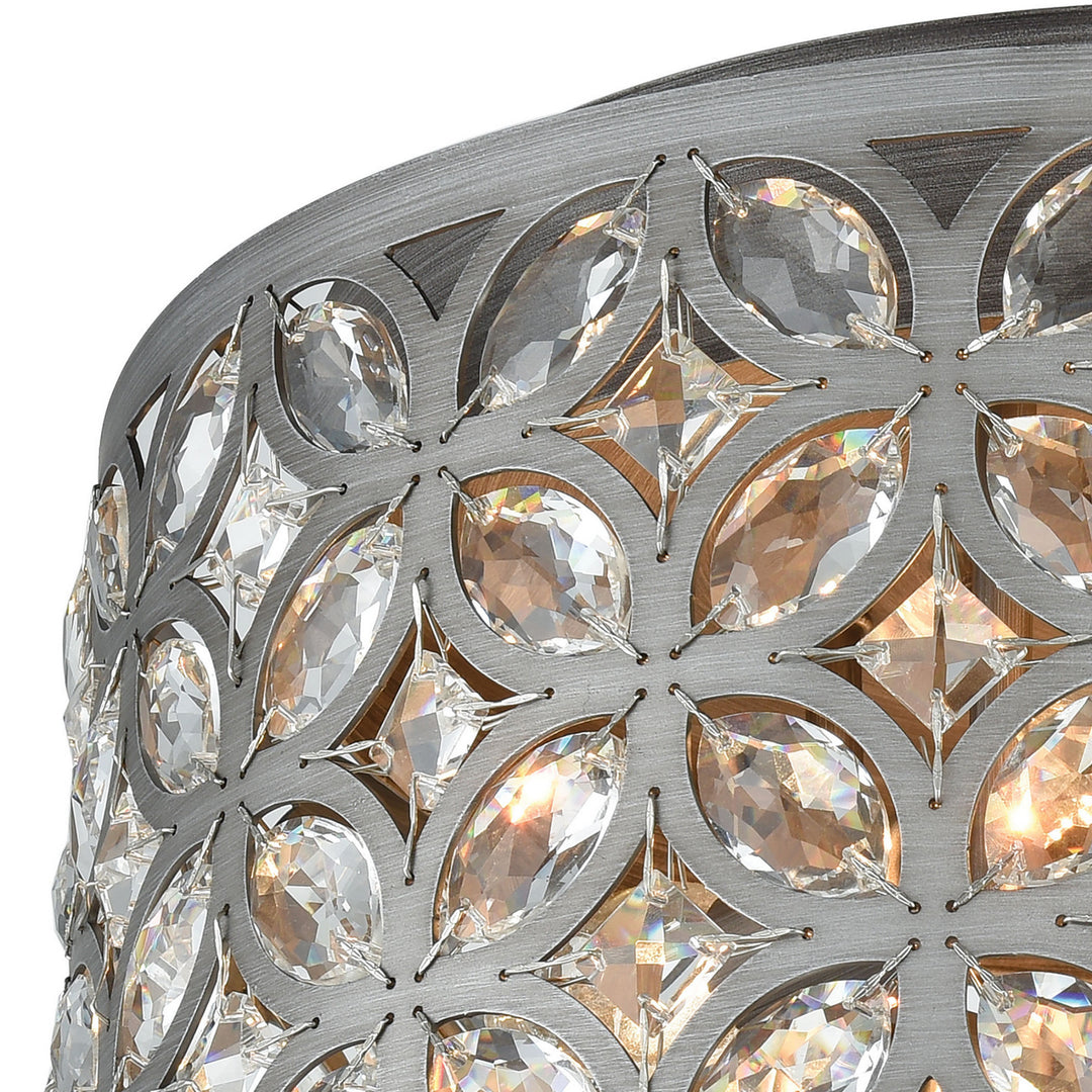 Elk Rosslyn 12161/4 Ceiling Light - Weathered Zinc