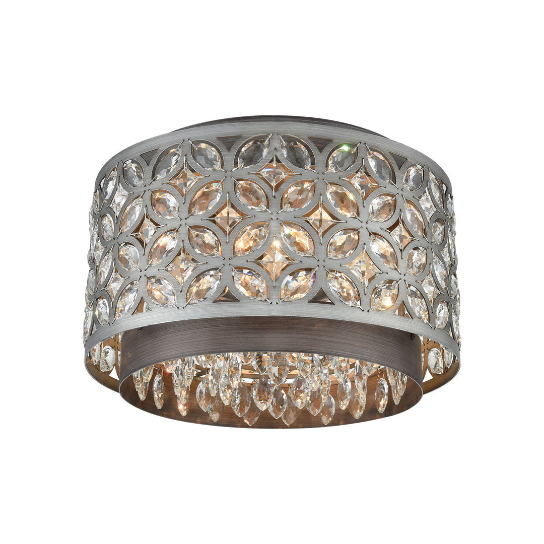 Elk Rosslyn 12161/4 Ceiling Light - Weathered Zinc