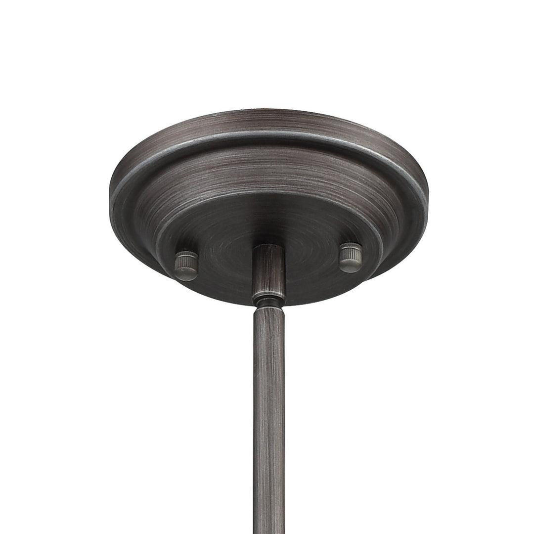 Elk Rosslyn 12162/1 Pendant Light - Weathered Zinc