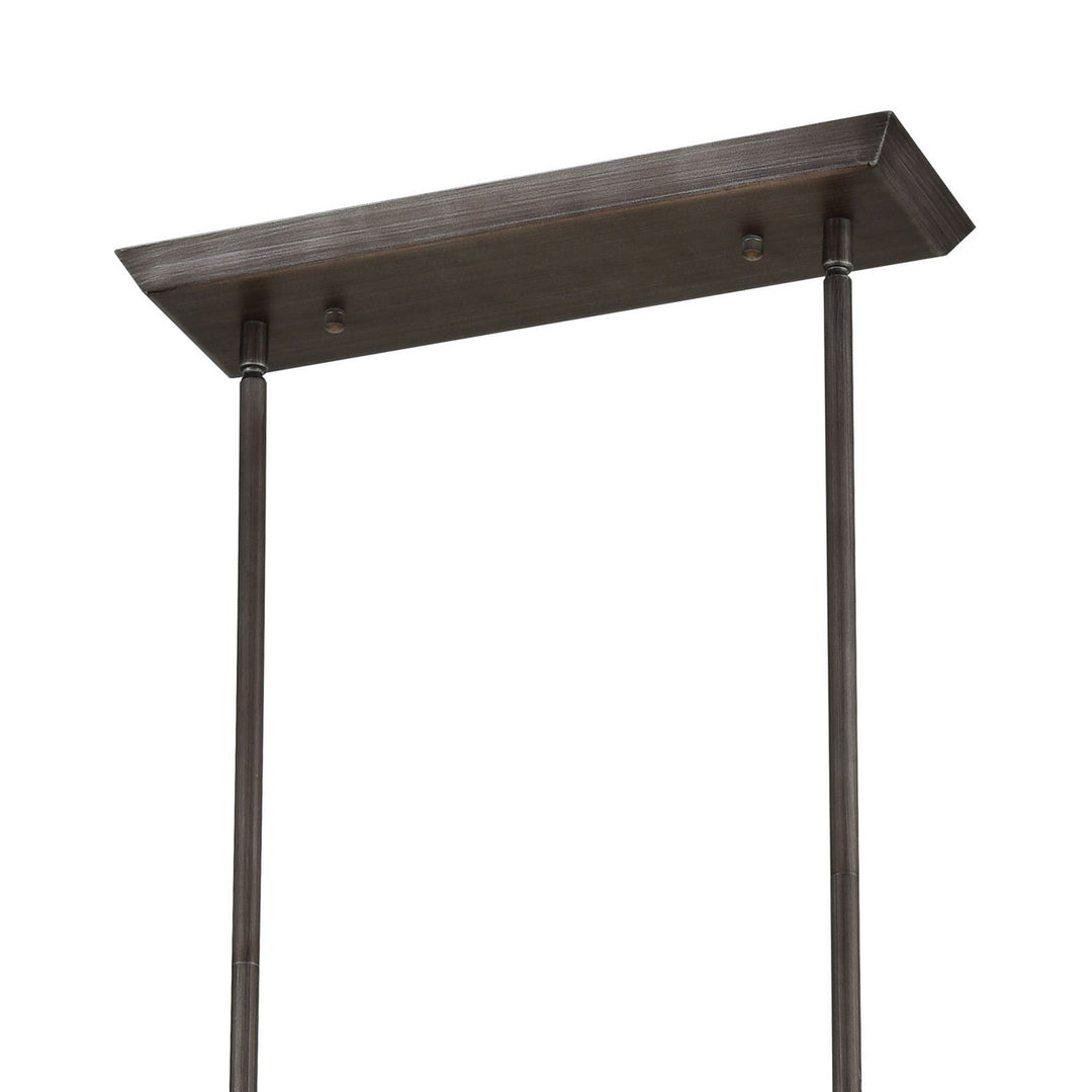 Elk Rosslyn 12165/8 Pendant Light - Weathered Zinc