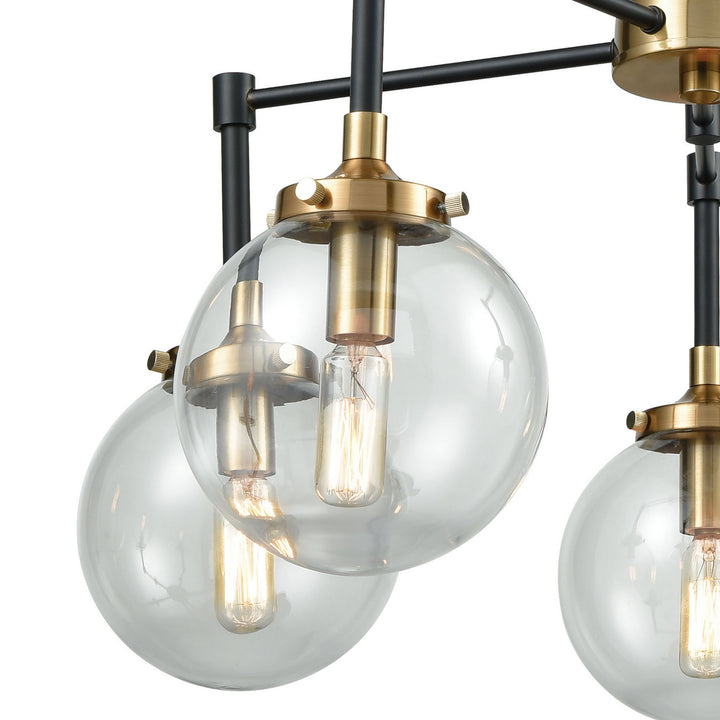 Elk Boudreaux 14437/5 Chandelier Light - Matte Black