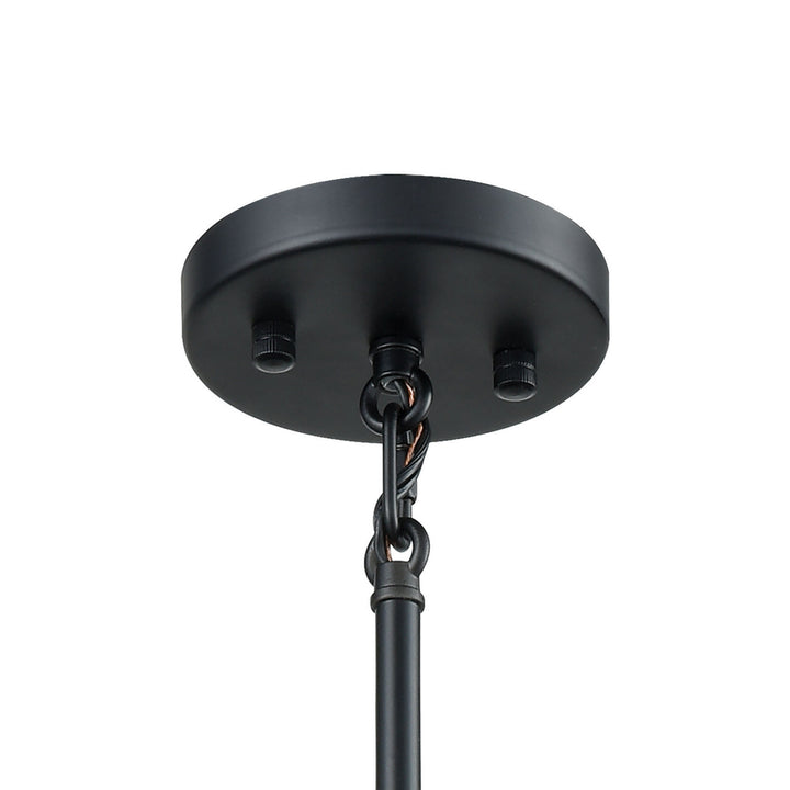 Elk Boudreaux 14437/5 Chandelier Light - Matte Black
