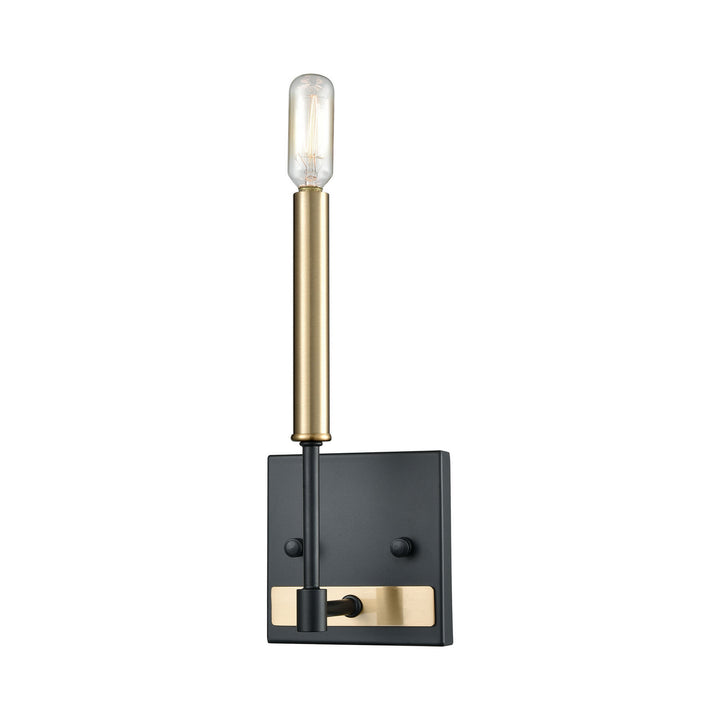 Elk Livingston 15273/1 Wall Sconce Light - Matte Black