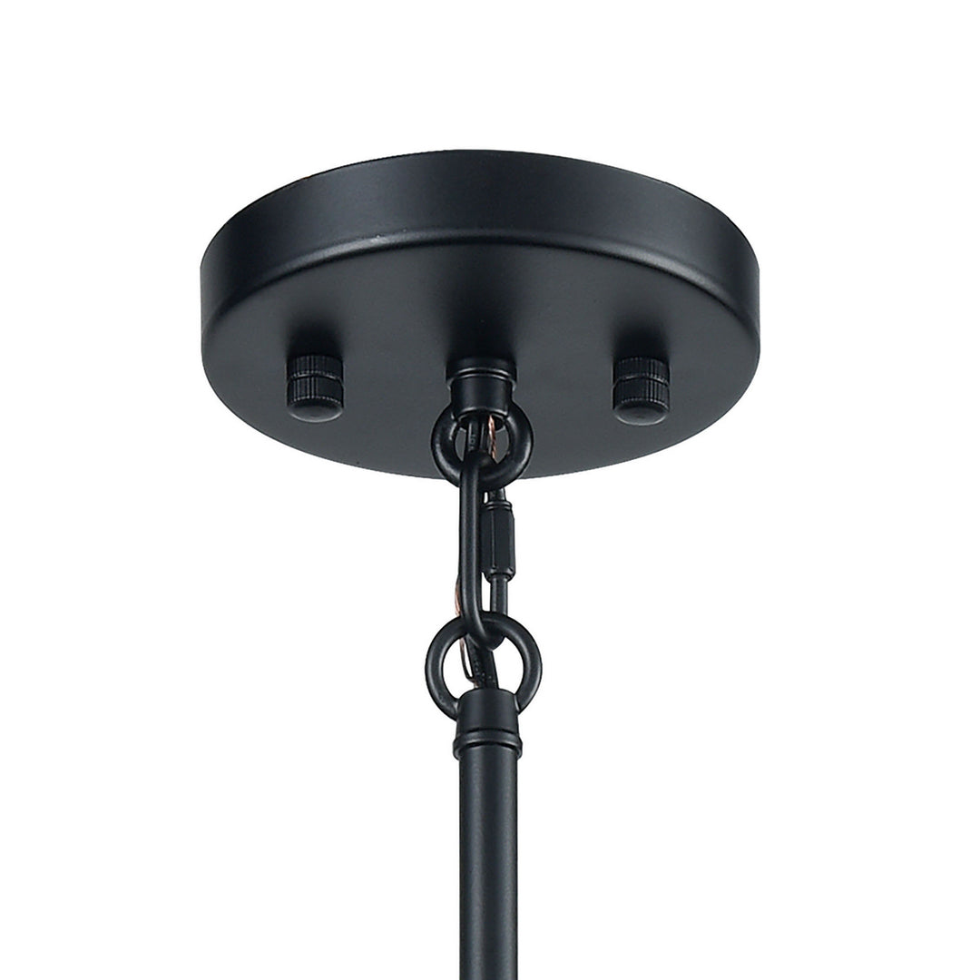 Elk Livingston 15276/5 Chandelier Light - Matte Black