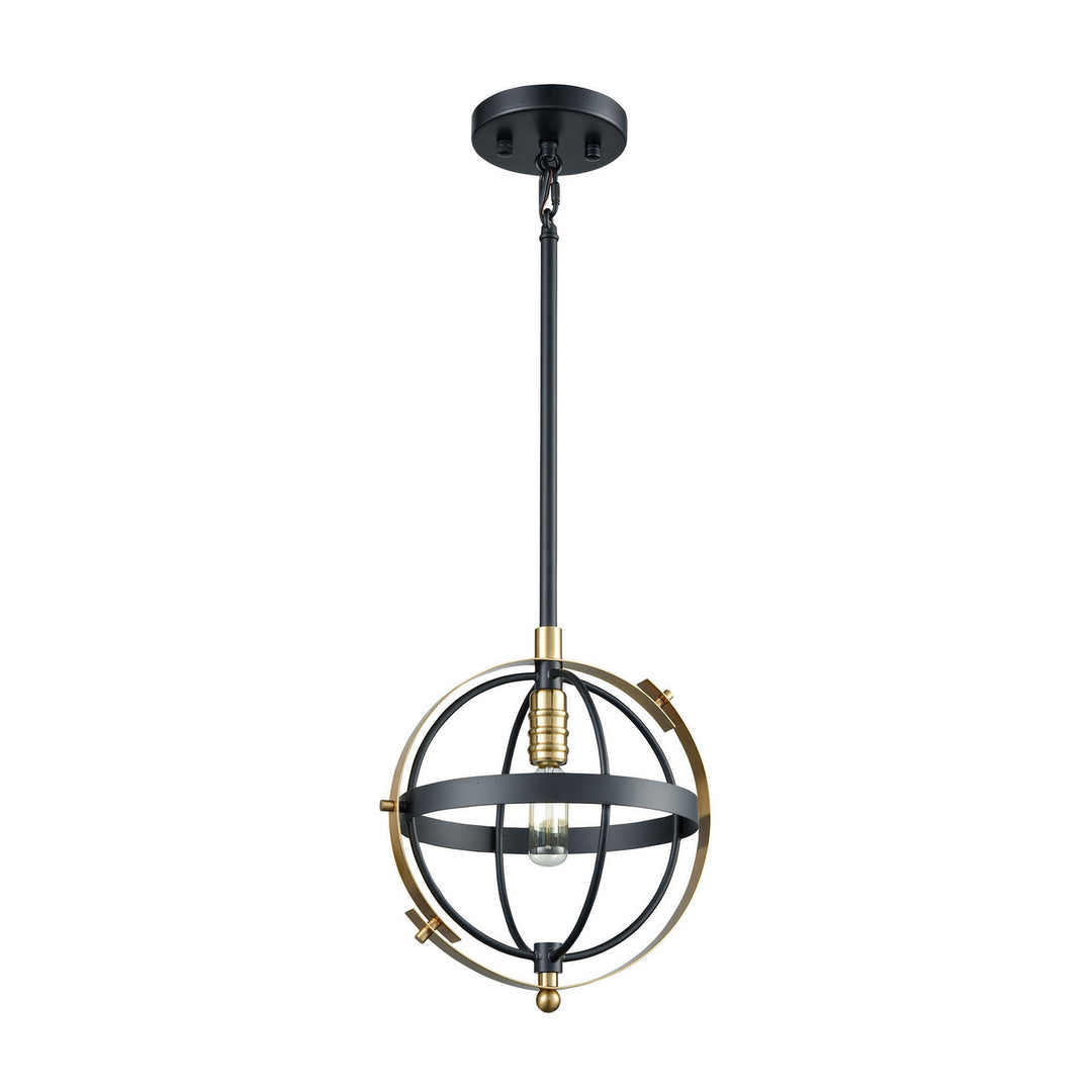 Elk Caldwell 15284/1 Pendant Light - Matte Black