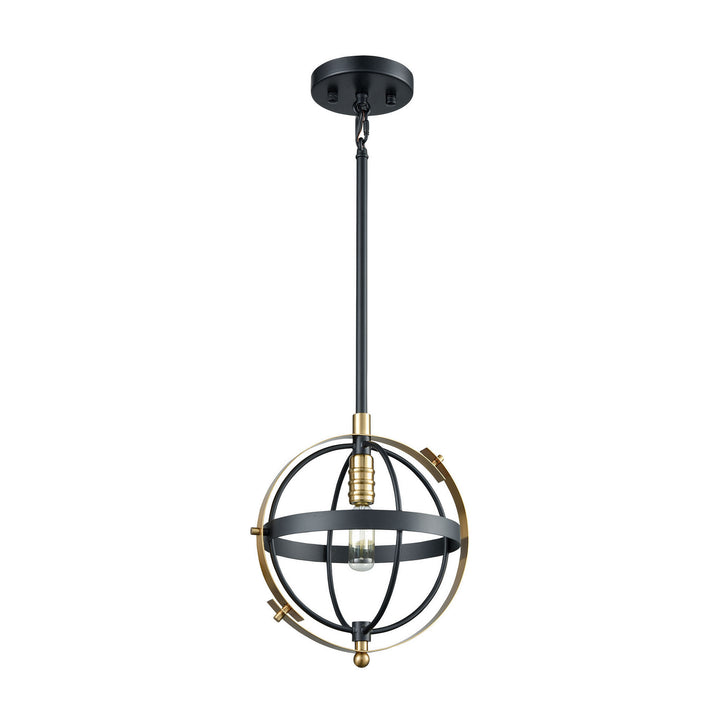 Elk Caldwell 15284/1 Pendant Light - Matte Black