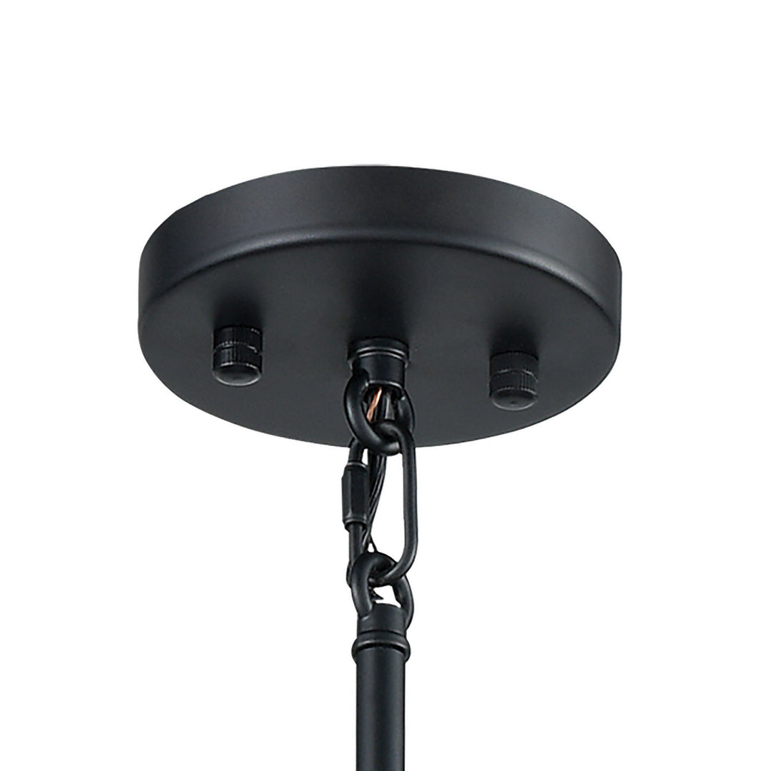 Elk Caldwell 15286/6 Pendant Light - Matte Black