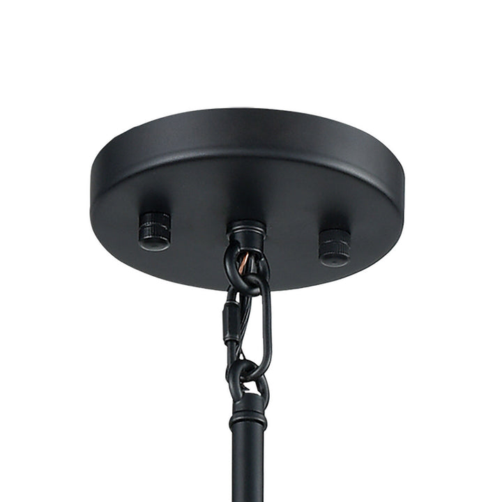 Elk Caldwell 15286/6 Pendant Light - Matte Black