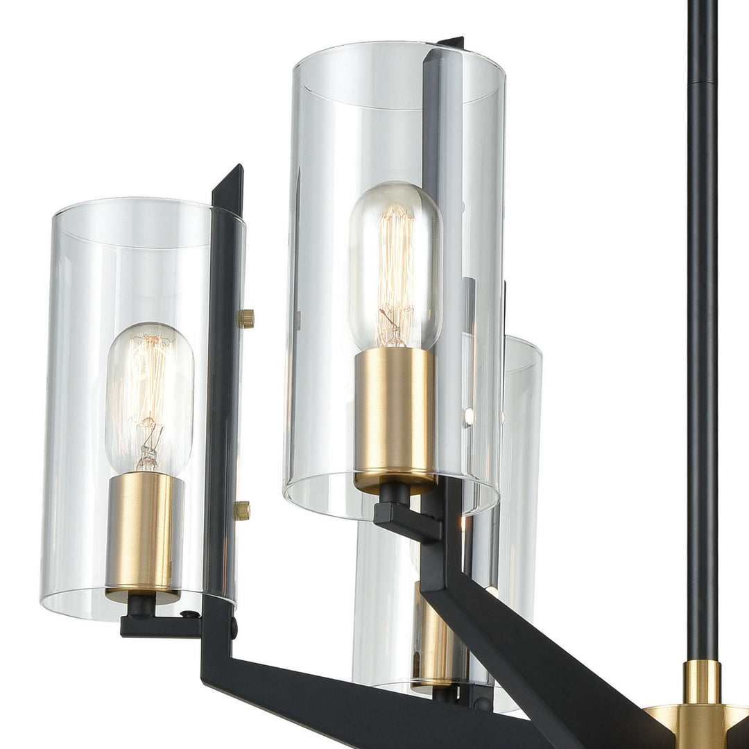 Elk Blakeslee 15315/6 Chandelier Light - Matte Black