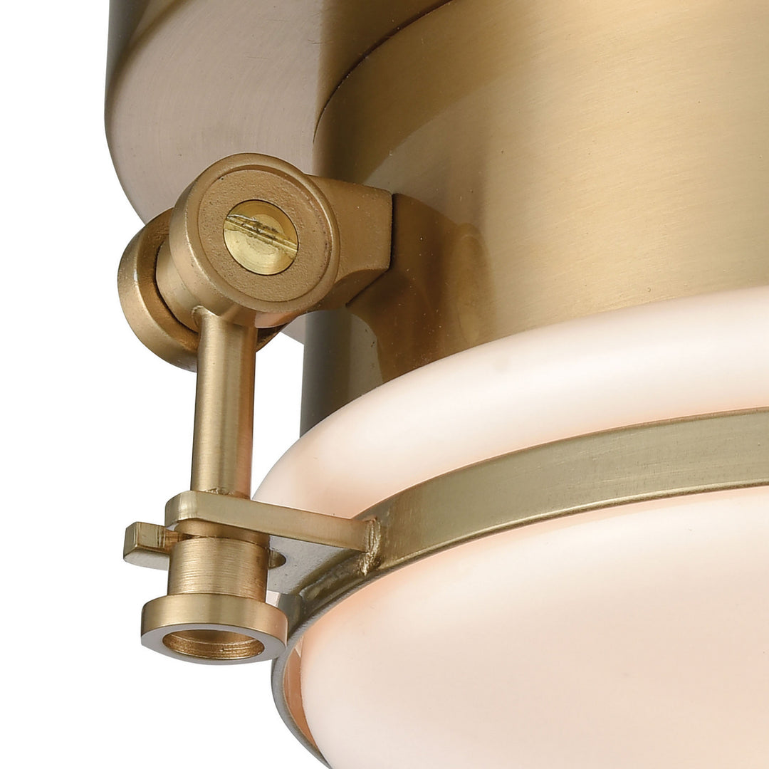 Elk Riley 16092/1 Ceiling Light - Satin Brass