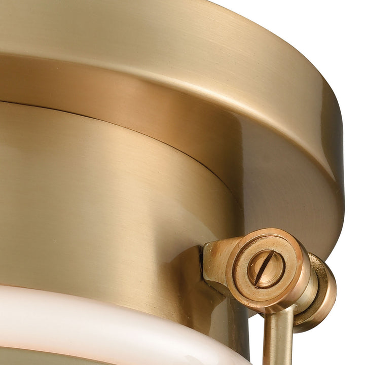 Elk Riley 16092/1 Ceiling Light - Satin Brass