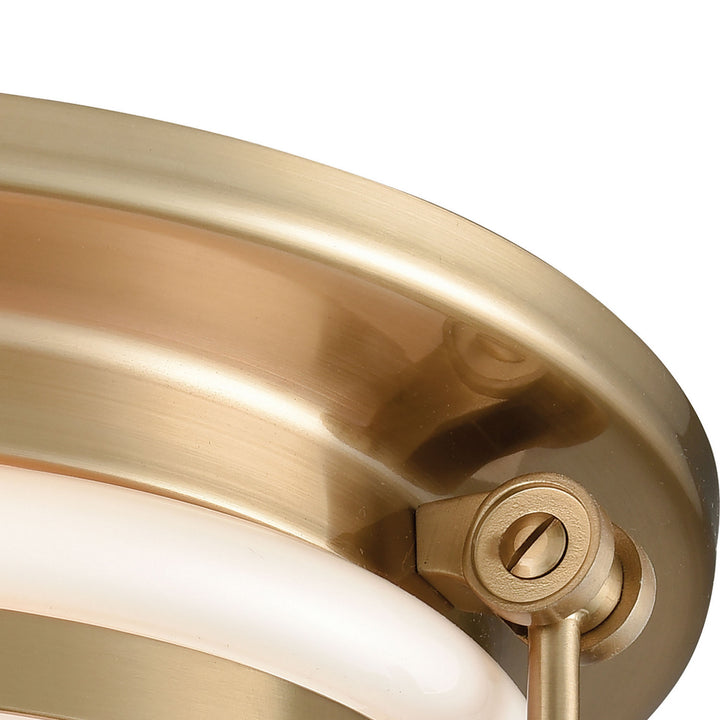 Elk Riley 16093/2 Ceiling Light - Satin Brass