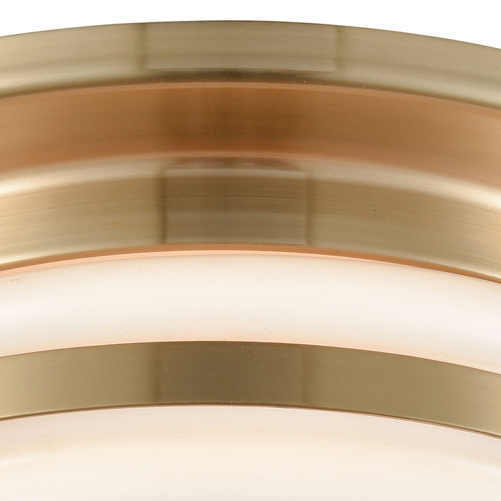 Elk Riley 16093/2 Ceiling Light - Satin Brass