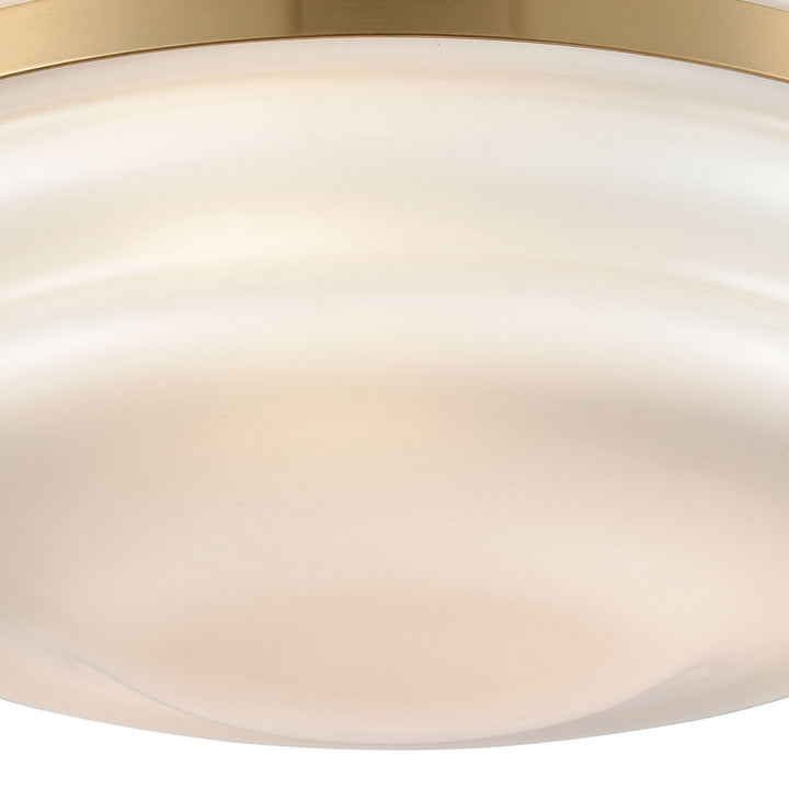 Elk Riley 16094/3 Ceiling Light - Satin Brass
