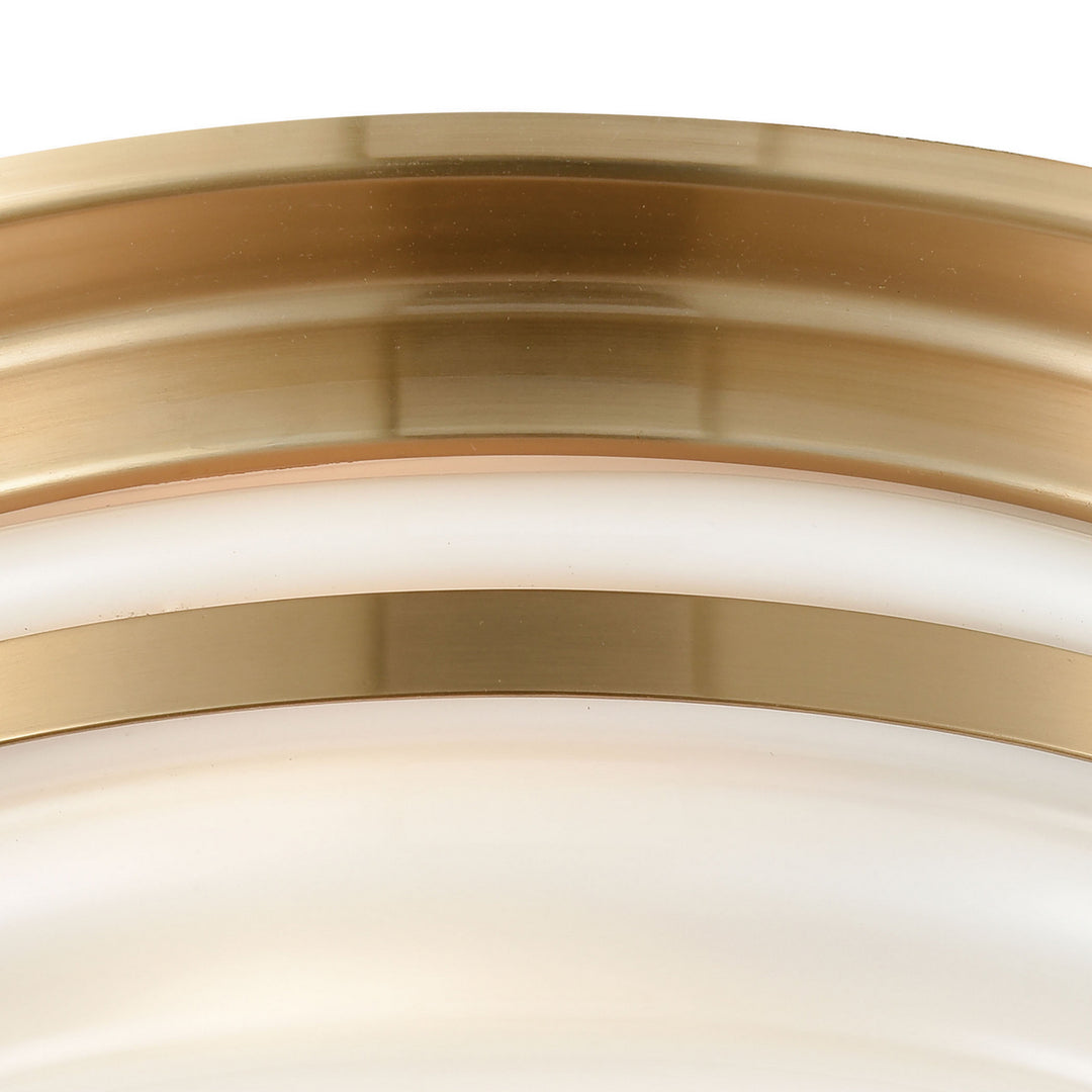 Elk Riley 16094/3 Ceiling Light - Satin Brass