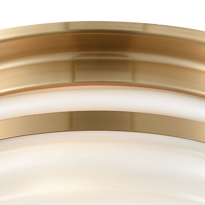 Elk Riley 16094/3 Ceiling Light - Satin Brass