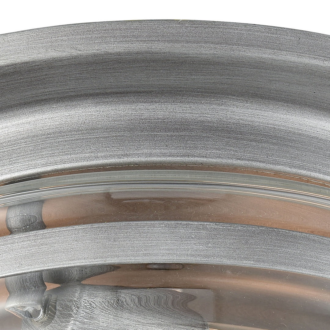 Elk Riley 16103/2 Ceiling Light - Weathered Zinc