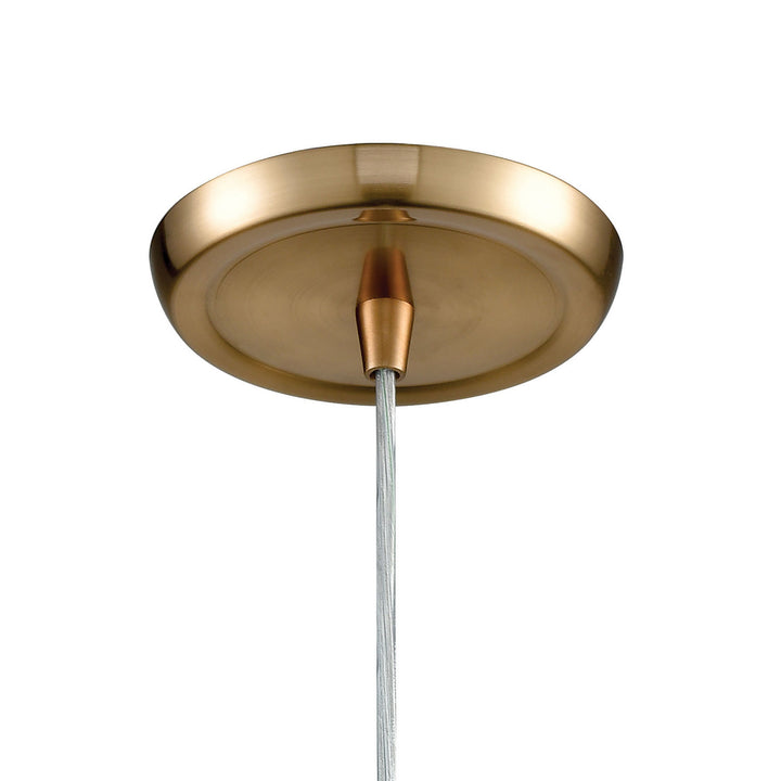 Elk Compartir 21112/1 Pendant Light - Polished Nickel