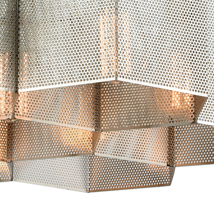 Elk Compartir 21113/7 Pendant Light - Polished Nickel