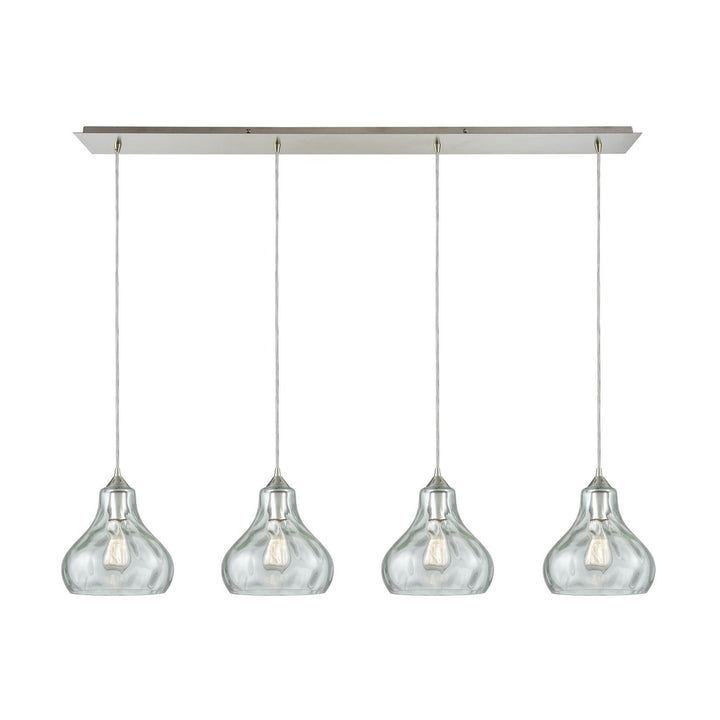 Elk Belmont 25100/4LP Pendant Light - Satin Nickel