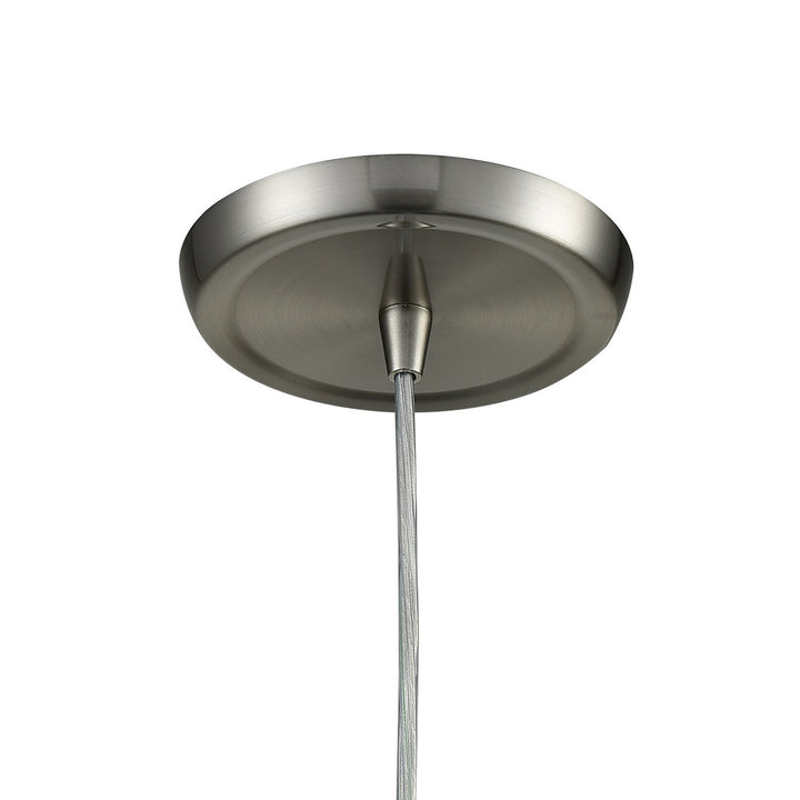 Elk Tulare 25101/1 Pendant Light - Satin Nickel