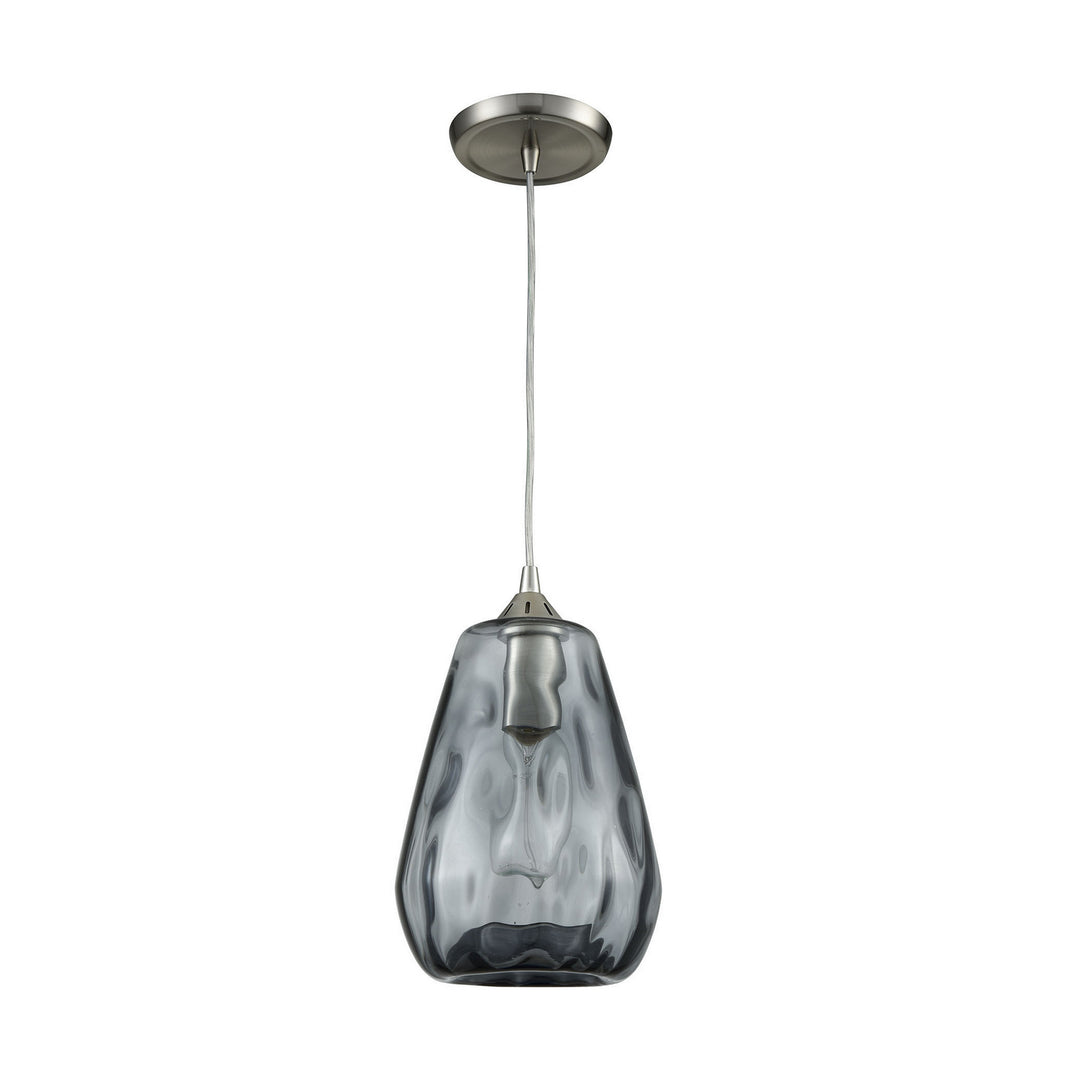 Elk Tulare 25101/1 Pendant Light - Satin Nickel
