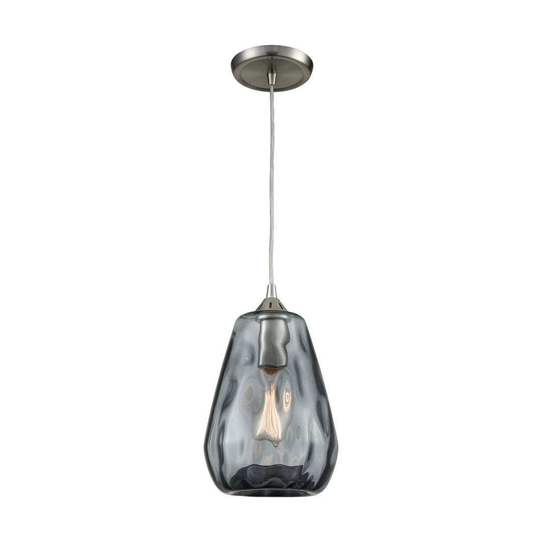 Elk Tulare 25101/1 Pendant Light - Satin Nickel