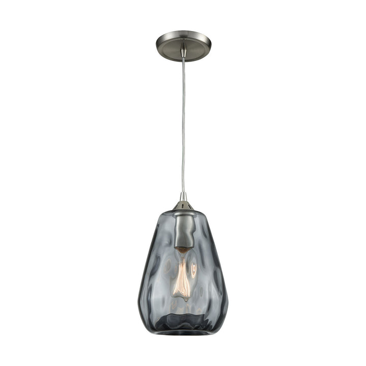 Elk Tulare 25101/1 Pendant Light - Satin Nickel