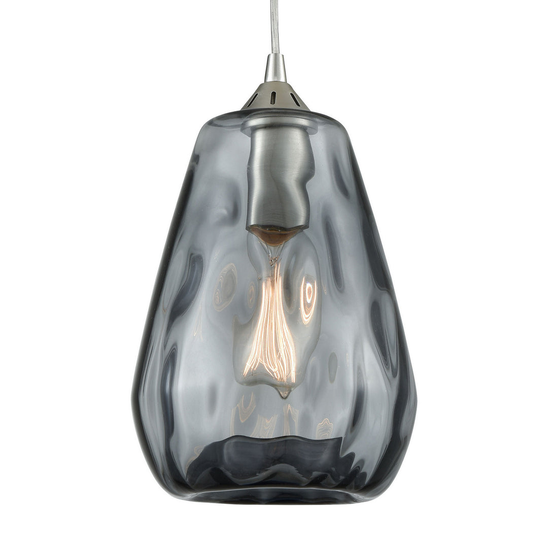 Elk Tulare 25101/4LP Pendant Light - Satin Nickel