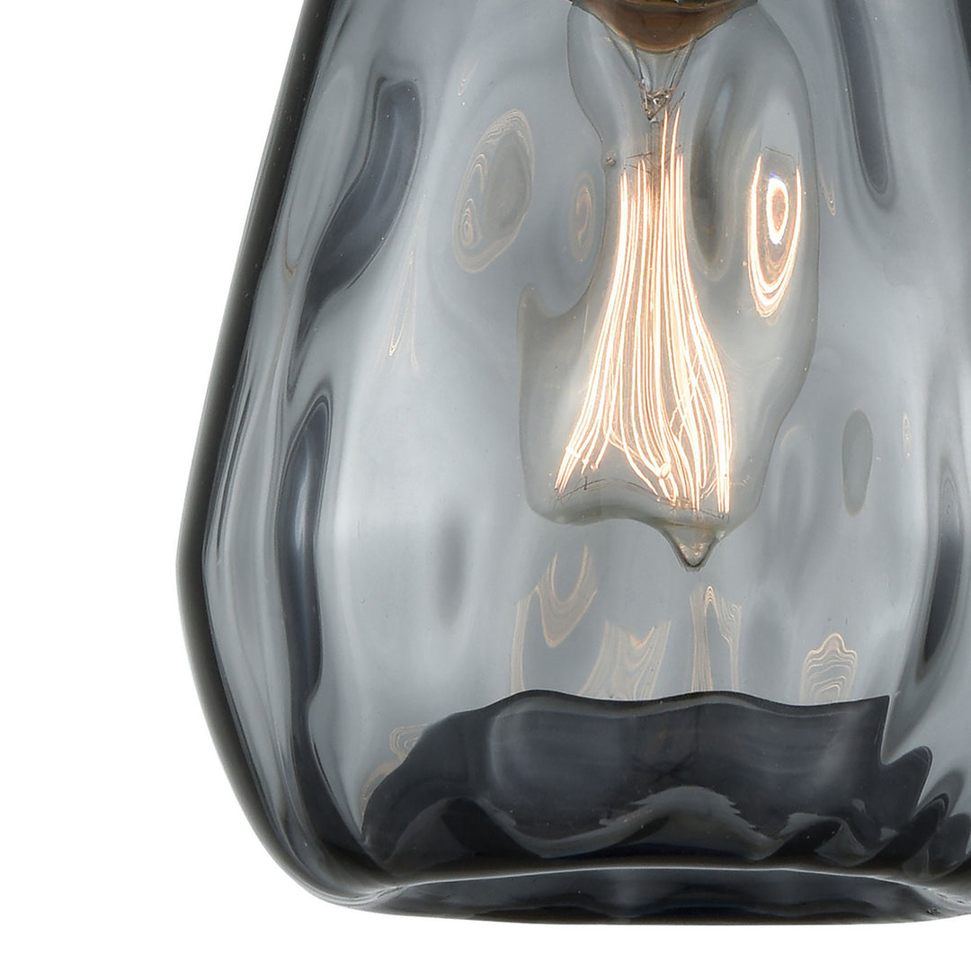 Elk Tulare 25101/4LP Pendant Light - Satin Nickel