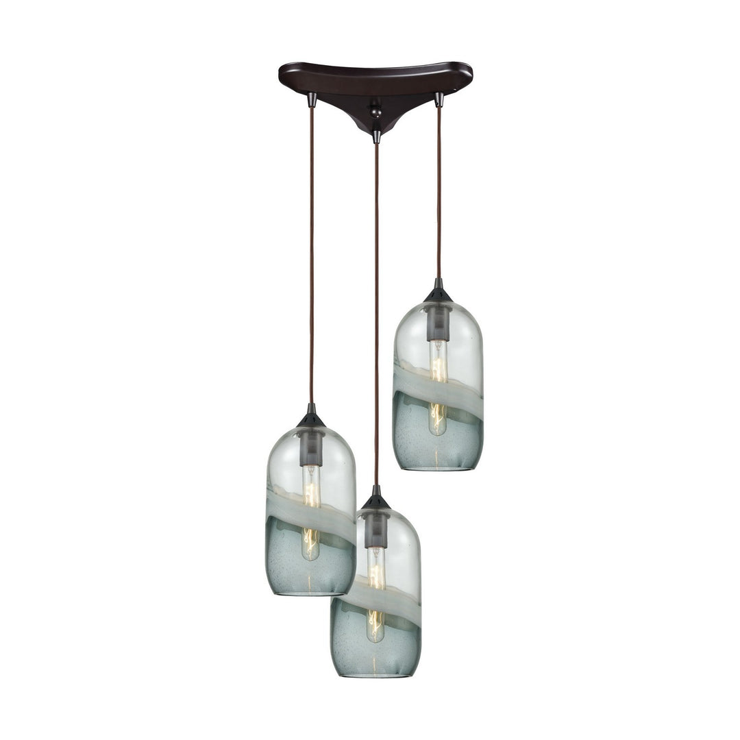 Elk Sutter Creek 25102/3 Pendant Light - Oil Rubbed Bronze