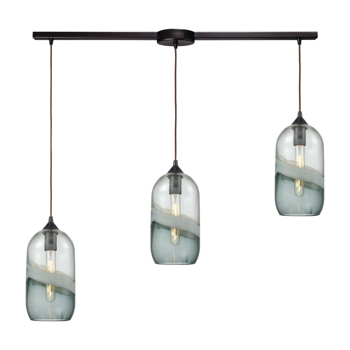 Elk Sutter Creek 25102/3L Pendant Light - Oil Rubbed Bronze
