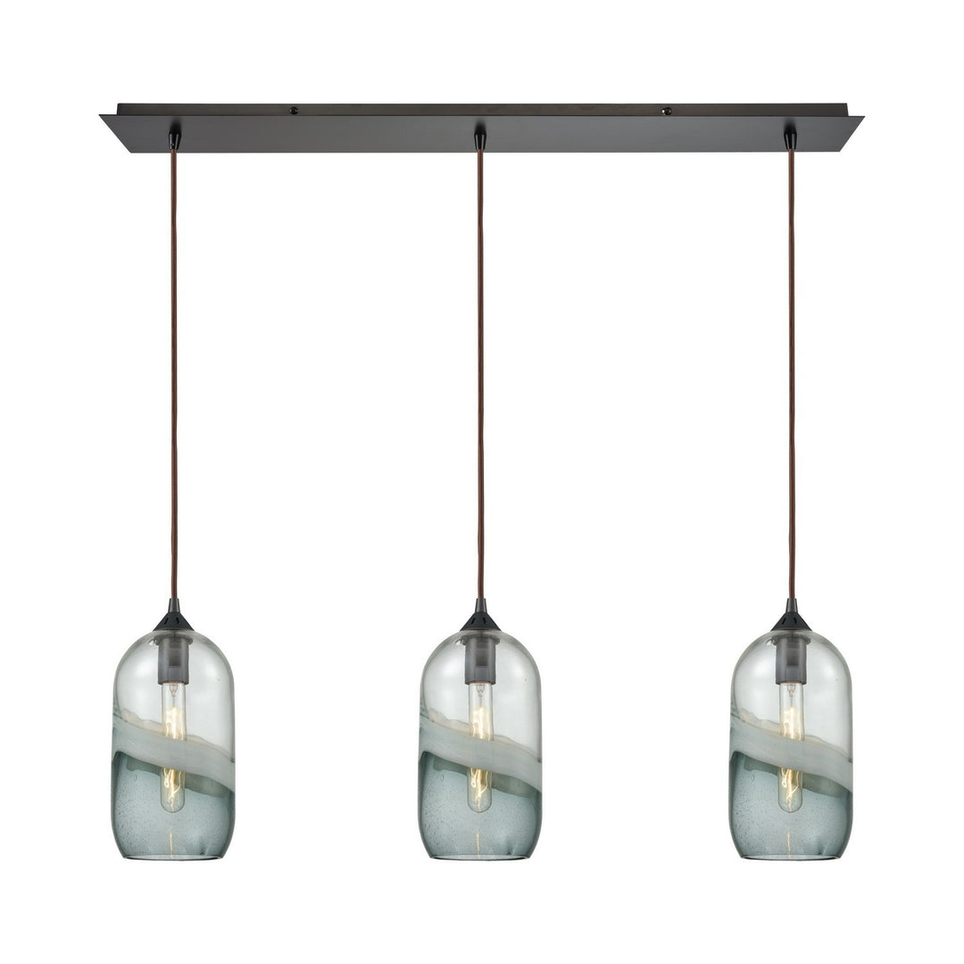 Elk Sutter Creek 25102/3LP Pendant Light - Oil Rubbed Bronze