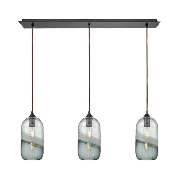 Elk Sutter Creek 25102/3LP Pendant Light - Oil Rubbed Bronze