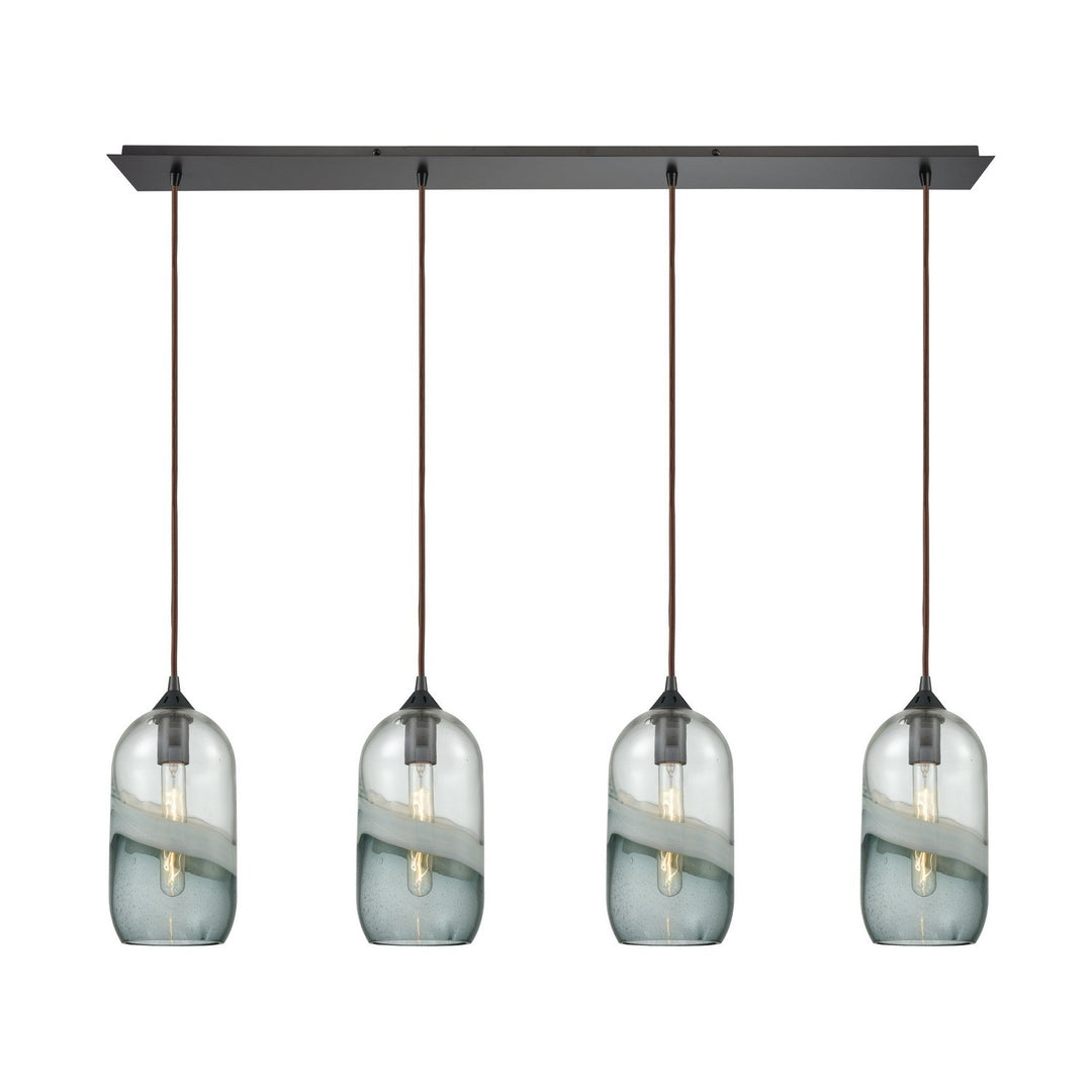 Elk Sutter Creek 25102/4LP Pendant Light - Oil Rubbed Bronze