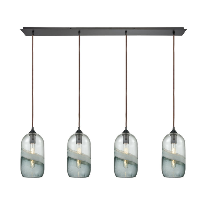 Elk Sutter Creek 25102/4LP Pendant Light - Oil Rubbed Bronze