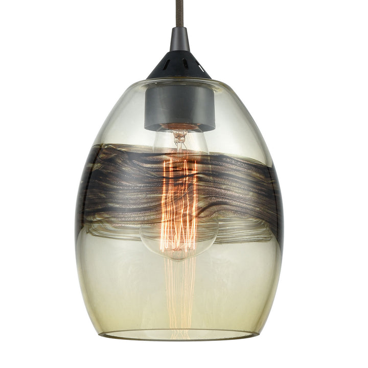 Elk Whisp 25122/1 Pendant Light - Oil Rubbed Bronze