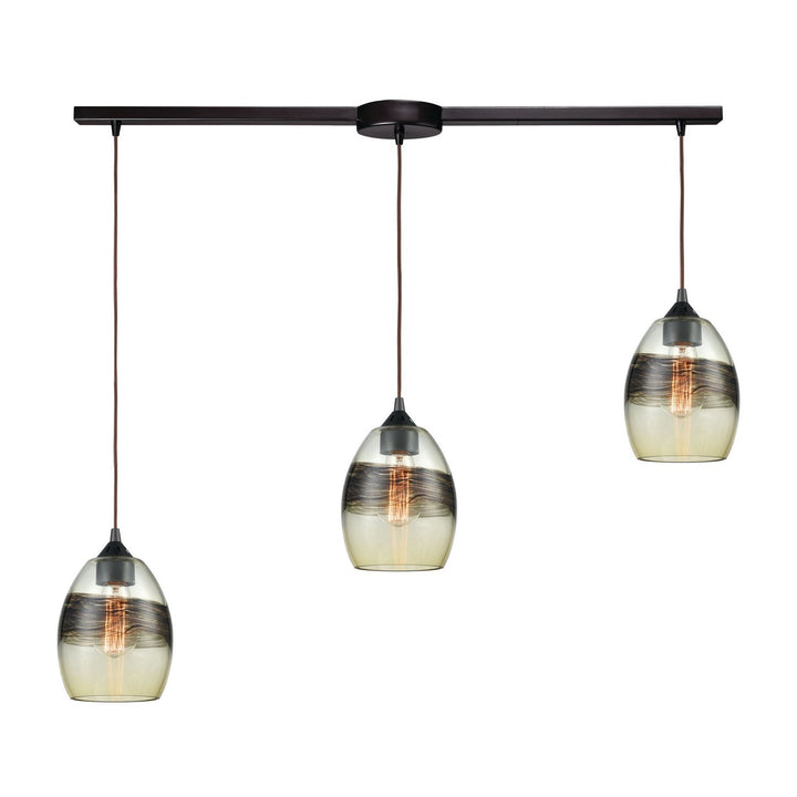 Elk Whisp 25122/3L Pendant Light - Oil Rubbed Bronze