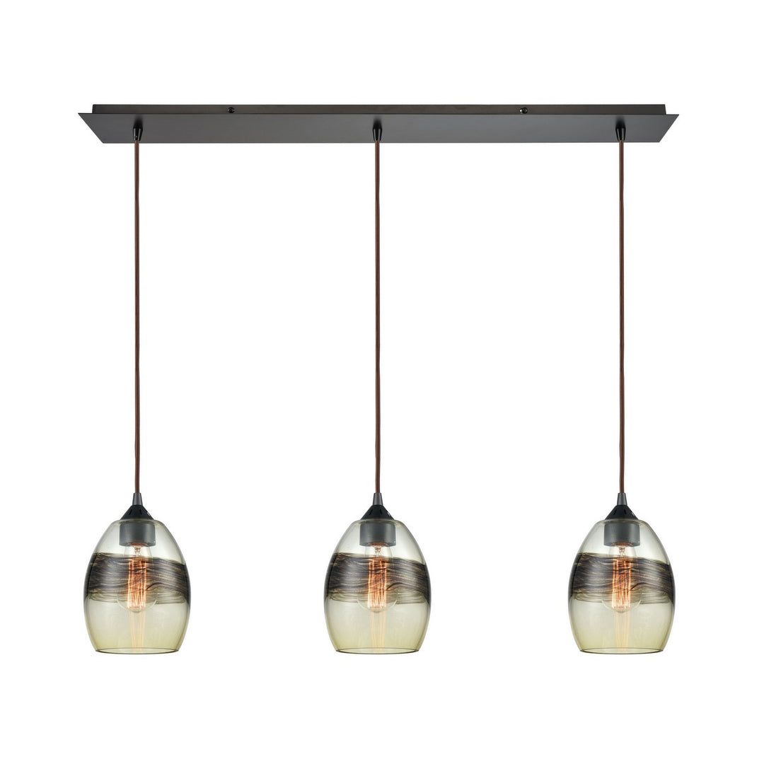 Elk Whisp 25122/3LP Pendant Light - Oil Rubbed Bronze